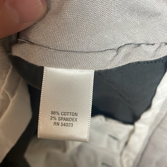 Banana Republic size 2 Gray The Logan Fit Chino Straight Legged Trousers - Picture 10 of 11